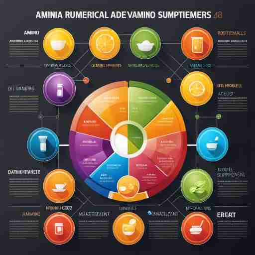 Fornisce una panoramica visiva delle diverse tipologie di integratori alimentari discusse nell'articolo, aiutando il lettore a comprendere immediatamente le varie opzioni disponibili