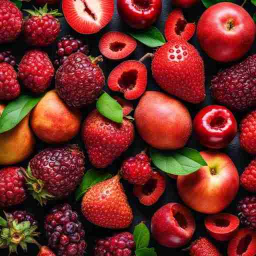 Immagine di un frutto rosso, ricco di polifenoli, per sostenere la salute generale