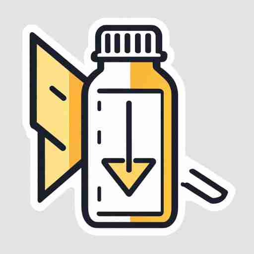 Un'icona che rappresenta una bottiglia di integratori con una freccia che indica il corpo. Simboleggia l'importanza degli integratori nel sostenere il corpo durante la dieta chetogenica, enfatizzando l'essenzialità di tali sostanze.