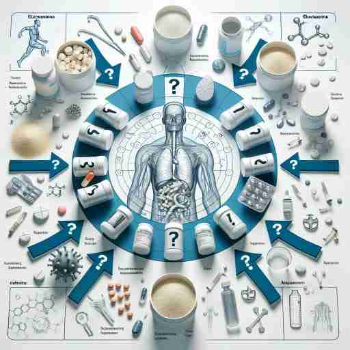 Possibili interazioni con farmaci o altri integratori della glucosamina. La glucosamina è generalmente sicura se assunta alle dosi consigliate. Tuttavia, può interagire con alcuni farmaci, causando effetti indesiderati o diminuendone l'efficacia