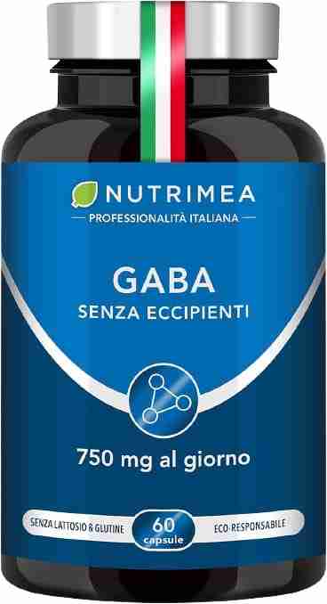 Immagine Nutrimea GABA Stress, Ansia Sonno, Rilassamento fisico e mentale