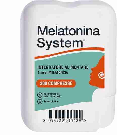 Immagine dell'integratore di Melatonina System, Integratore Alimentare utile per Prendere Sonno