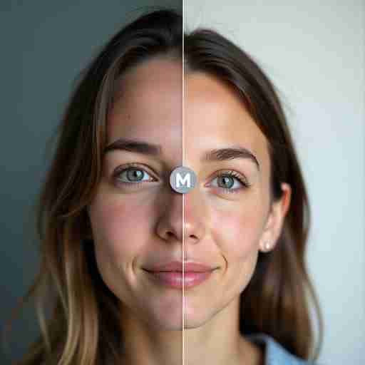 Carenza di Magnesio: Sintomi e Rischi: Un'immagine divisa che mostra da un lato una persona stanca e dall'altro una persona energica, con il simbolo del magnesio al centro.