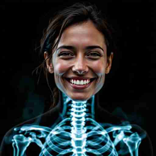 Conclusioni: Magnesio e Ossa Immagine di una persona sorridente con ossa sane e forti